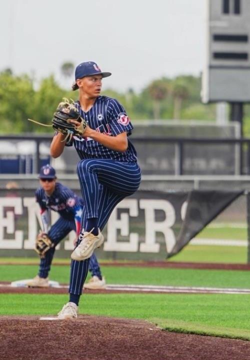 Jude McDonald pitching